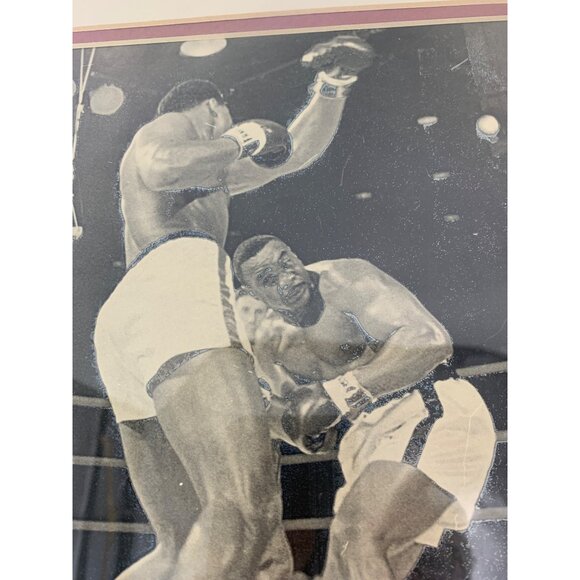 Set Of 6 Framed & Matted Vintage Sports Prints Featuring Iconic Athletes 15" x 1 - Picture 11 of 16